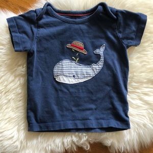 Baby boden whale t-shirt 12-18M.  3/$12